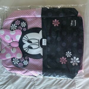 Loungefly Disney Black and Pink Minnie Mouse Backpack